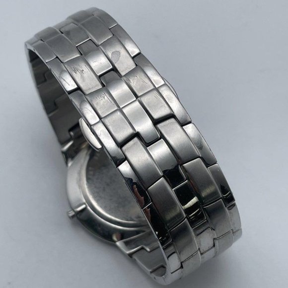 Festina 6734 Silver Stainless Steel Analog White Dial Swiss Made Wrist Watch - Picture 1 of 6